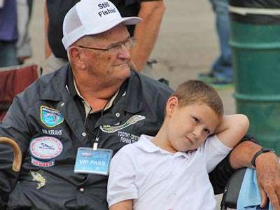 <p>Make no mistake, this is a family sport, where grandfathers take grandsons to weigh-ins and fishing....</p>
