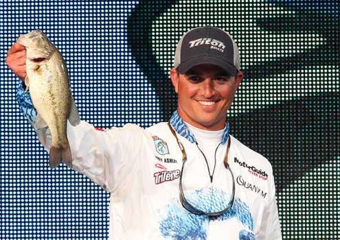 <p> </p>
<p>Casey Ashley (29)</p>
<p>Donalds, S.C.</p>
<p>Elite Bassing Average: 4.7379</p>
<p>Elite pro since 2007</p>
<p>Ashley has won two Elite Series events and an All-Star Semifinal (2011). In 2007 he became the youngest Elite winner in history at the age of 23 years, 4 months and 9 days.</p>
