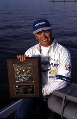 <p><strong>8. When did you realize you had "made it" in the bass fishing industry?</strong></p>
<p>When I knew I had won the Toyota Tundra Bassmaster Angler of the Year in 2000, it was a really gratifying moment. I knew at that point that I could compete at the highest level.</p>
