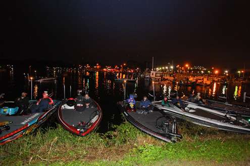 <p> </p>
<p>A field of 198 boats launched at Big Toho Marina. </p>
