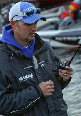 <p>Marty Robinson is one of several Elite Series anglers fishing Southern Open #1 this week on Lake Toho.</p>
