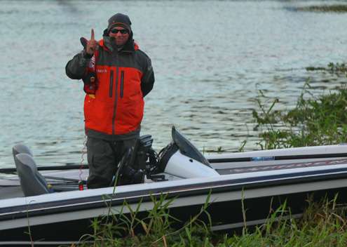 <p>Bobby Lane was one of the last boats to leave Big Toho Marina, but had high hopes of a much higher finish. </p>
