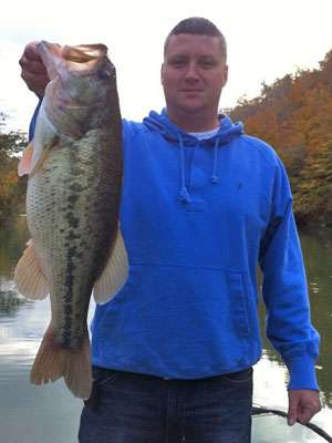 <p>Jeremy Burns caught this 5.6-pound largemouth on Kentuckyâs Fishtrap Lake in October.<br />
	<br />
	 </p>
