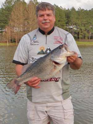 <p>Scott McGehee caught his new personal best in early March on a private lake in Madison, Miss. McGehee said it weighed 13 pounds, 14 ounces.<br />
	<br />
	 </p>
