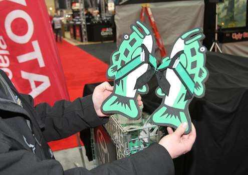 <p>Here are some cool Fish Flops being given away in the Toyota booth!</p>
