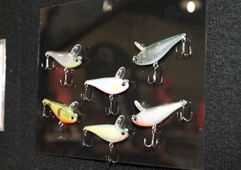<p>A lot of interesting baits on display at the Bassmaster Classic Expo.</p>
