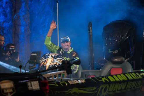<p>Jeremy Starks 43rd 17-4lb on Day Two.</p>
