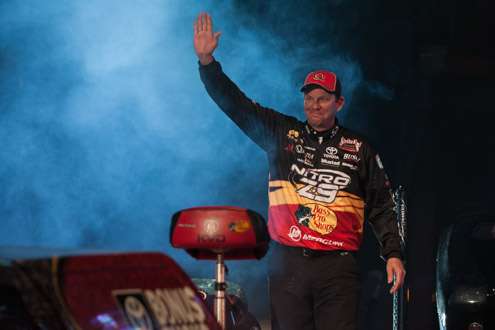 <p>Kevin VanDam 6th 30-14lb on Day Two.</p>
