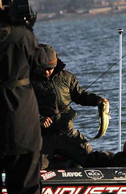 <p>Another fish is in the boat within the first hour.</p>
