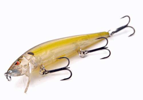 <p><strong>Jerkbait</strong></p>
<p>This is what most folks expect the winner to have been throwing. The 2013 Classic may well provide the perfect storm for a killer jerkbait bite: bass on Grand eat jerkbaits year-round, and when the waterturns cold many anglers reach for these slim minnow mimickers. This is a Spro McStick, designed my Arkansan adn jerkbait guru Mike McClelland. As with the jerkbait, McClelland is also a favorite.</p>
