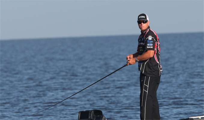 <p><strong>Russ Lane - 60:1</strong></p>
<p>This Lane's a dark horse. He's got a lot of skills and is very resourceful. I think he can figure out a way to catch some fish on Grand. After getting his heart broken in a fourth place finish on Lay Lake back in 2010, Lane is ready to make his charge at bass fishing immortality. In the two Elite events on Grand (both in June), he was 41st and 49th.</p>
