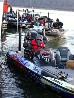 <p>Shaw Grigsby starts Day Three of the Classic.</p>
