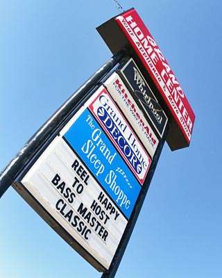 <p>The Grand Home Center in Grove might not have been offering what most anglers need on the road, but they knew how to make them feel welcome. Reely!</p>
