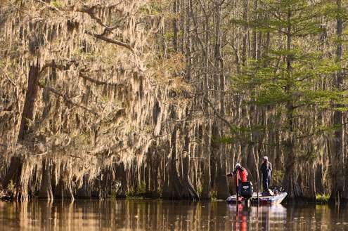 <p>Anglers have an abundance of scenic, cypress filled water to fish during the Sabine River Challenge presented by STARK Cultural Venues. </p>
