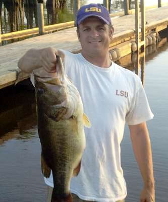 <p><strong>Josh Young</strong><br />
	10 pounds, 5 ounces<br />
	Caddo Lake, La.<br />
	Zoom G-Tail Worm Texas rigged</p>
