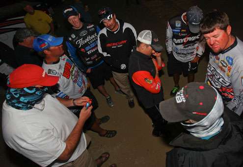 <p>Anglers were in agreement that moving the tournament to tomorrow was the right decision. </p>
