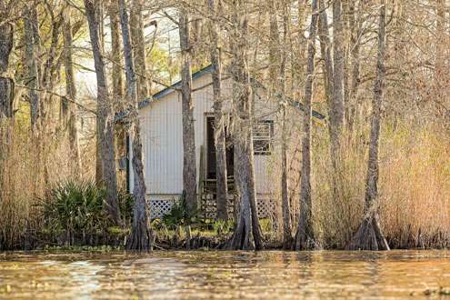 <p> </p>
<p>One of the many fish camps along the Sabine River.  The 2013 Elite Series Sabine River Challenge Presented by STARK Cultural Venues will definitely be a challenge.</p>
