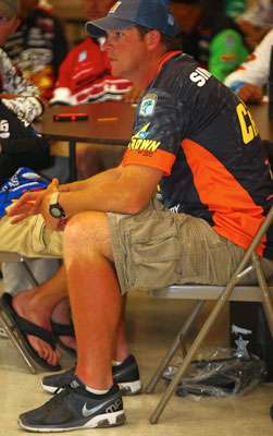 <p>Temperatures are predicted to reach over 100 degrees this week. Michael Simonton legs were sunburned from three days of practice in the South Texas heat.</p>

