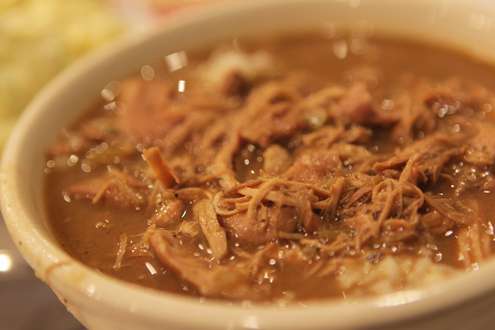 <p>We are in Cajun country! Gumbo!</p>
