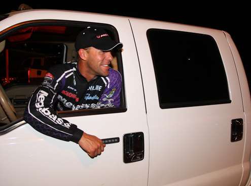 <p>Many anglers including Aaron Martens, had already launched their boats before learning the day was cancelled. </p>
