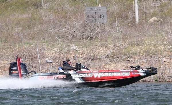 <p>Jared Lintner crosses the state line. </p>
