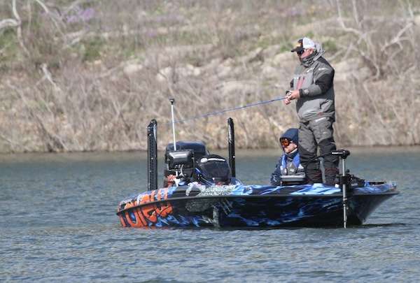<p> </p>
<p>Tommy Biffle works slow on Day One. </p>
