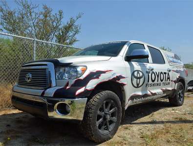 <p>Terry Scroggins' Tundra is one of the more conservative rigs, but it doesn't lack in eye appeal.</p>
