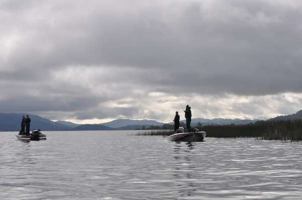 <p>Several weekend anglers were enjoying Clear Lake today.</p>
