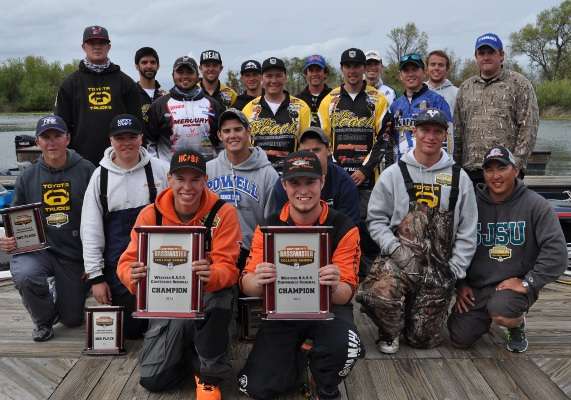 <p>These 20 anglers are invited to compete in the 2013 Carhartt Bassmaster College Series National Championship, Aug. 1-3, on Georgiaâs Chatuge Reservoir.</p>
