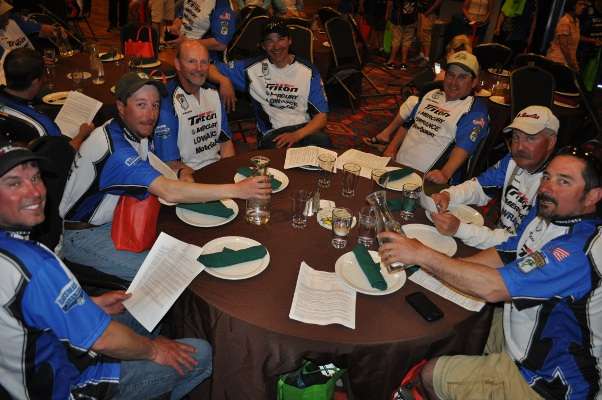 Montana competitors hang out after registration.