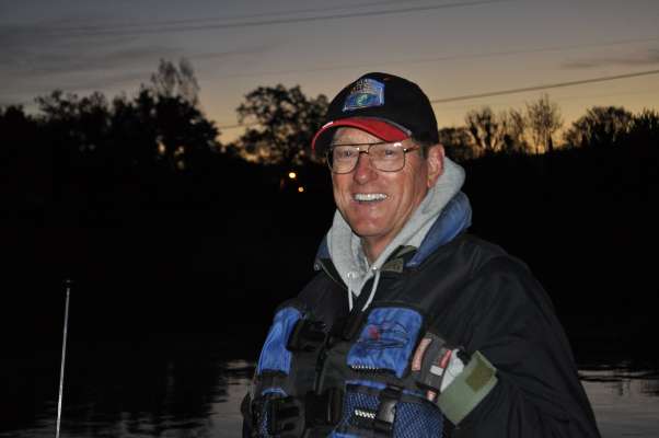 <p>Greg Pink is excited about fishing Clear Lake.</p>
