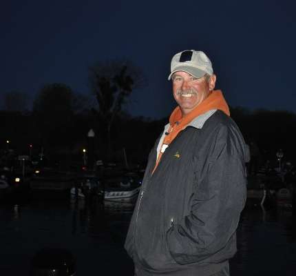 <p>Tom Erickson Jr. of California plans to catch 'em today after a fishless Day One.</p>

