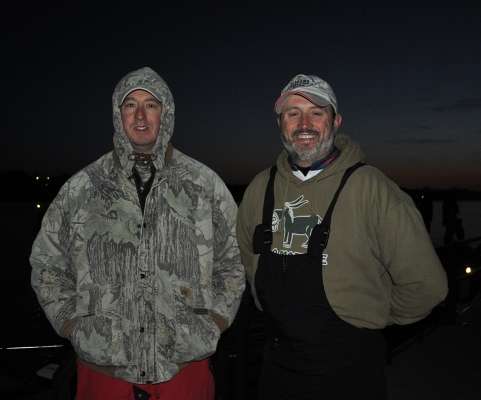 <p> </p>
<p>Ryan Rakestraw of Georgia and Bruce Sargent of Alabama will share a boat today.</p>
