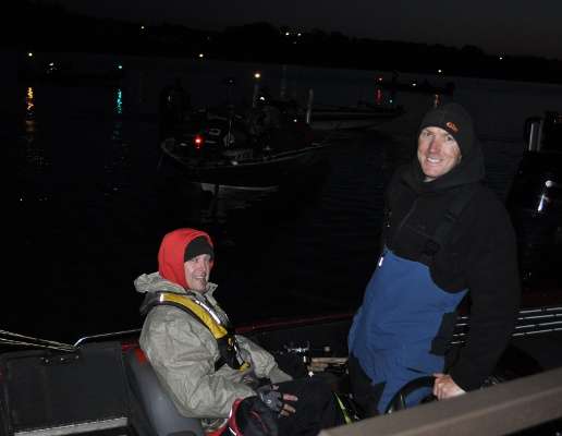 <p> </p>
<p>Jerry Kelley of Florida and Craig Monnin of Georgia are looking for a good bite today.</p>
