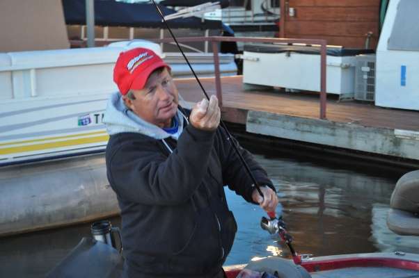 <p> </p>
<p>Duke readies his tackle.</p>
