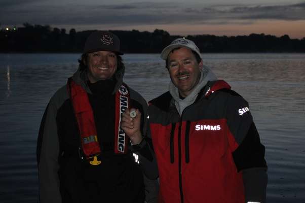 <p> </p>
<p>James Willis Jr. of South Carolina and Chuck Murray of North Carolina share boat No. 1 on the final day.</p>
