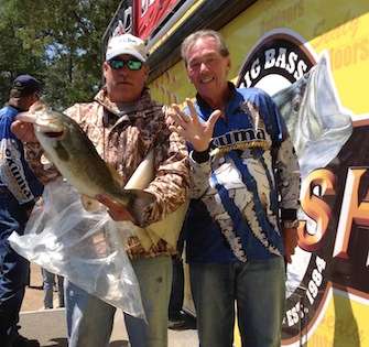 <p>Saturday winner Russell Sparks with a 5.00-pounder.</p>
