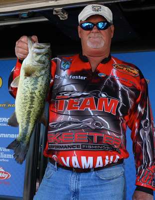 <p>James Foster, co-angler (5th, 8-1)</p>
