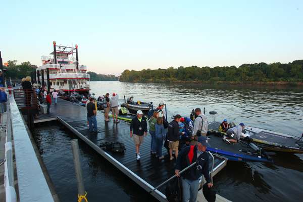 <p>It's Day Four of the Alabama River Charge presented by Star brite, and we have a new launch location -- downtown Montgomery.</p>
