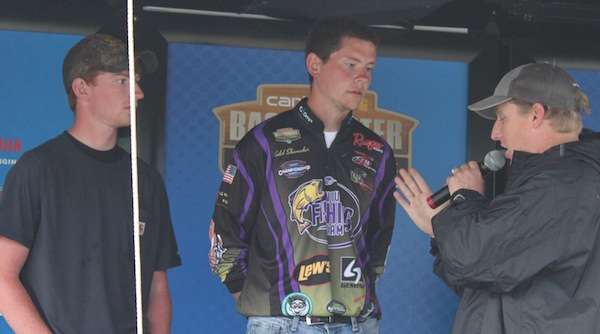 <p>Caleb Shoemaker and Bret Phillips of Western Illinois University slipped to 13th on Day Two with 1-14. </p>
