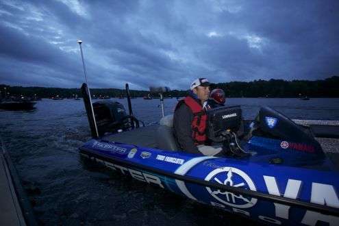 <p> </p>
<p>Todd Faircloth enters the day in 40<sup>th</sup> place with 7-12, but also with the comfort of his Sabine River victory earlier this season.</p>
