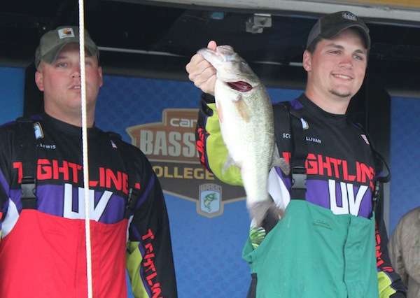 <p>Toney Lewis and Scott Sullivan of Central Missouri snuck into the National Championship in 10th, taking the final qualifying spot with a two day total of 10-5. </p>
