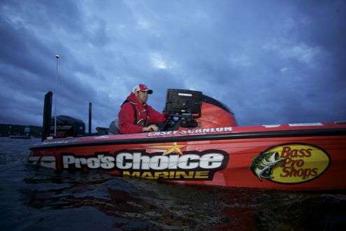 <p> </p>
<p>Casey Scanlon almost won the last Elite Series event, at Bull Shoals two weeks ago, but he is in 71<sup>st</sup> place (5-11) after Day One at West Point.</p>
