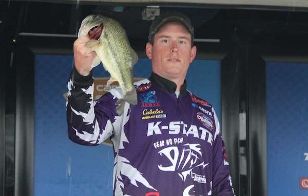 <p>Kansas State with a solid fish on Day Two. </p>
