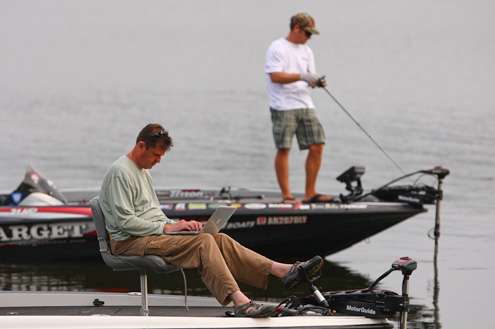 <p>B.A.S.S. writer Craig Lamb was trolling along with Stephen Browning, blogging for Bassmaster.com.</p>
