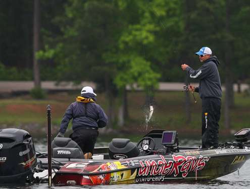 <p> </p>
<p>Jeff Kriet has landed more fish than anyone that I have visited early on Day One.</p>

