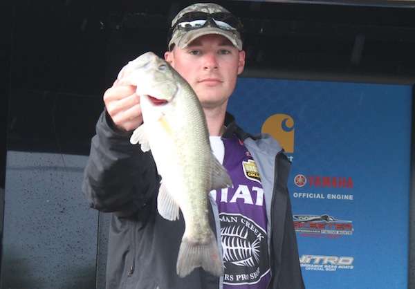 <p>Kansas State with a solid fish. </p>
