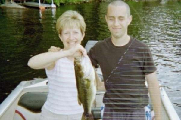 <p>
	âHere is a picture of me and my mom with one of her best catches,â said Stephen Zaharias. âWe have a camp on a lake in New Hampshire, and Mom is always the first on the boat, ready to head out.â</p>
