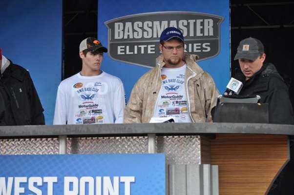 <p>College anglers in Georgia participated in a college exhibition weigh-in during Day Three of the West Point Lake Battle. Here are some scenes from the weigh-in featuring Abraham Baldwin Agricultural College, University of West Georgia, LaGrange College, University of Georgia, Georgia Southwest University, Columbus State University, and West Georgia.</p>
