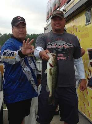 <p>Jeff Wallace of West Monroe, La. had an exact 3 lb catch on Saturday, taking home $5000.</p>
